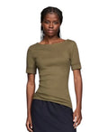 Blusa tommy hilfiger verde musgo