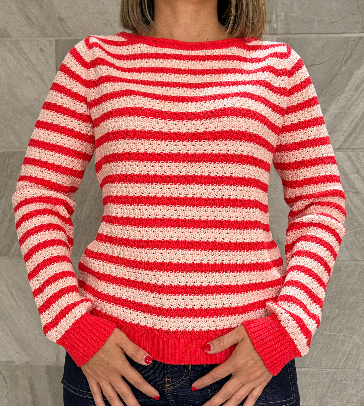 Abrigo banana republic crochet