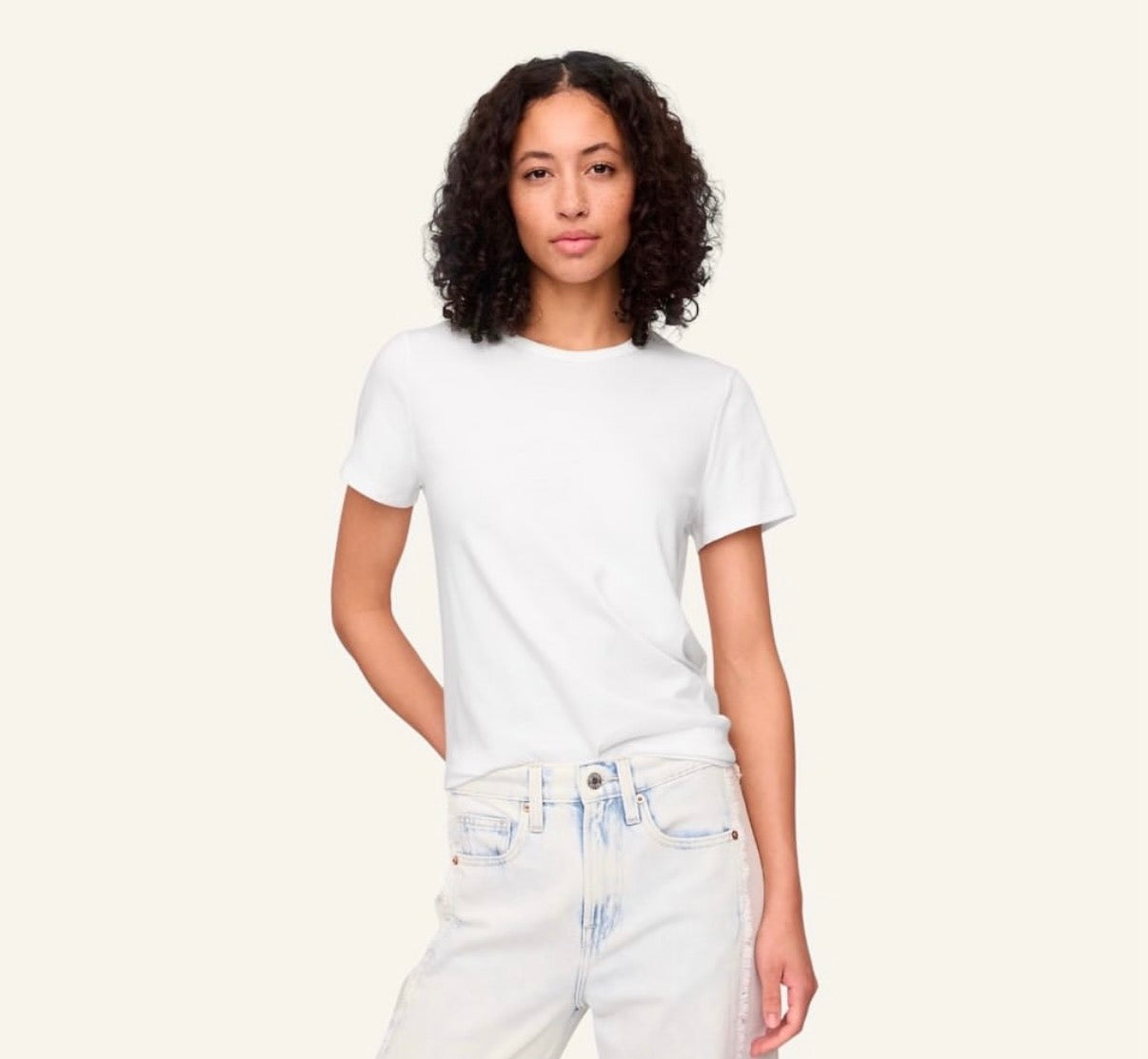 Camiseta gap blanca