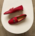 Mocasines tommy hilfiger rojos