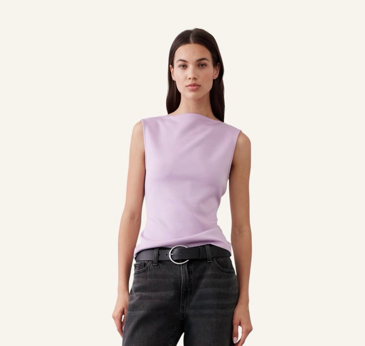 Blusa banana republic lila