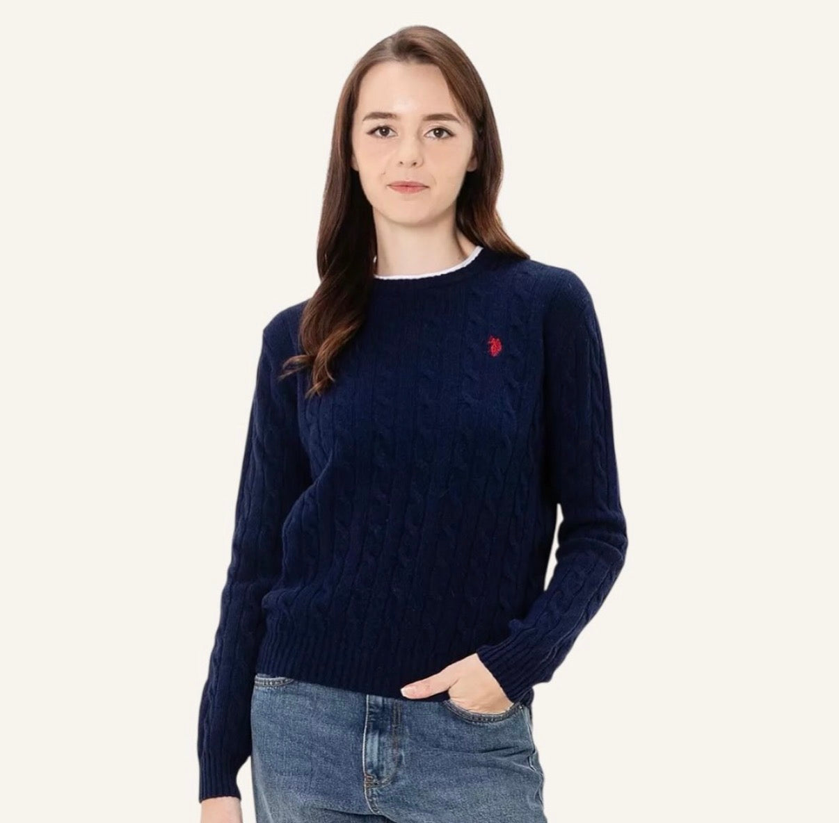Abrigo U.S. Polo Assn. Azul