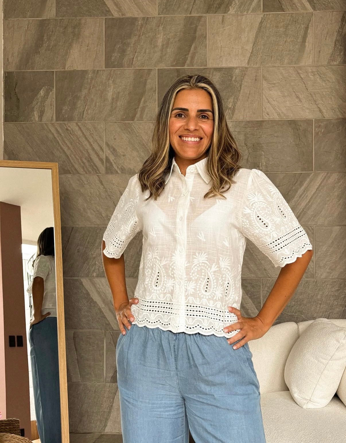 Blusa blanca