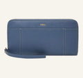 Cartera fossil azul
