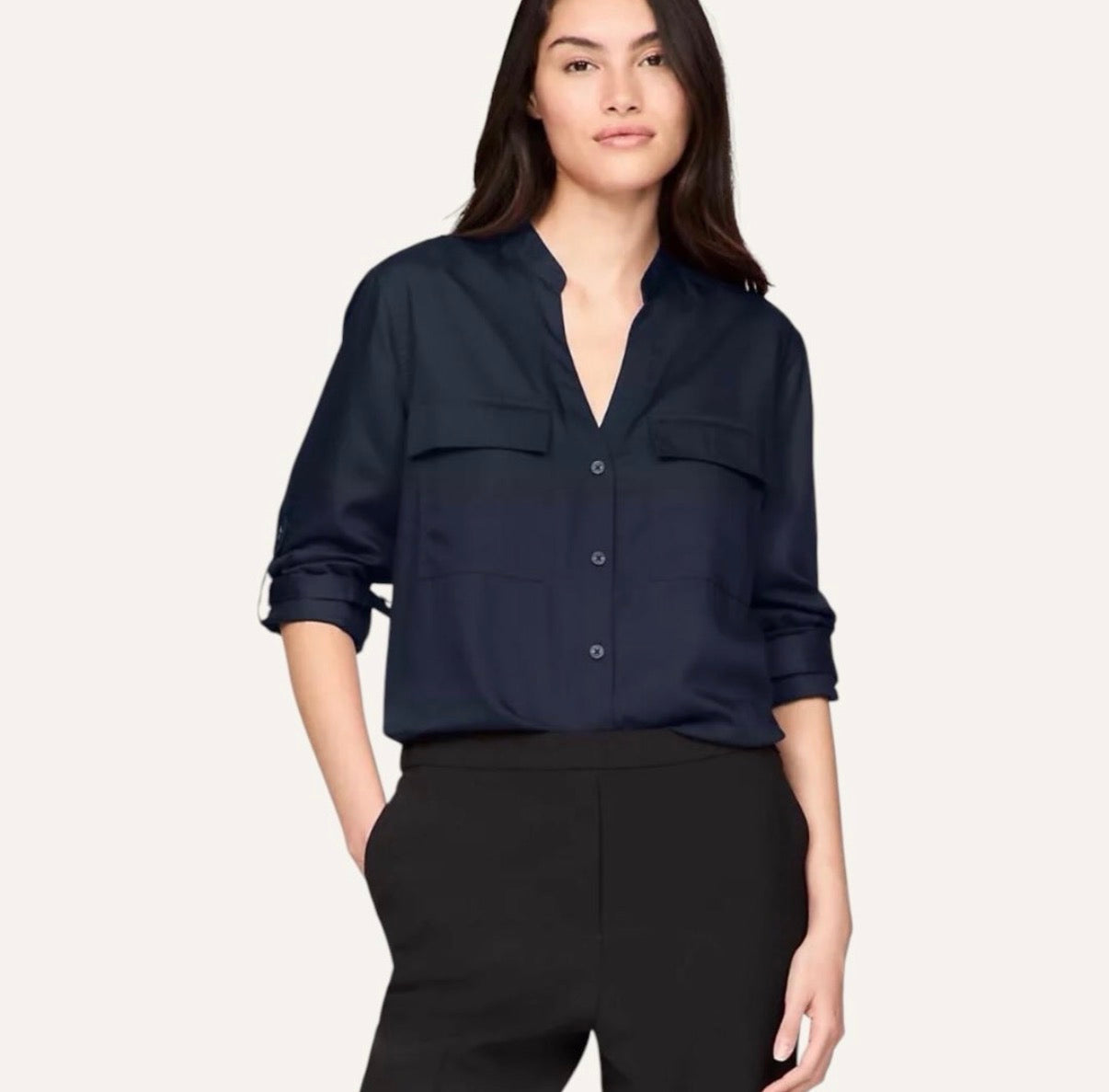 Blusa tommy hilfiger azul