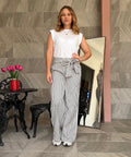 Pantalón rayas azules