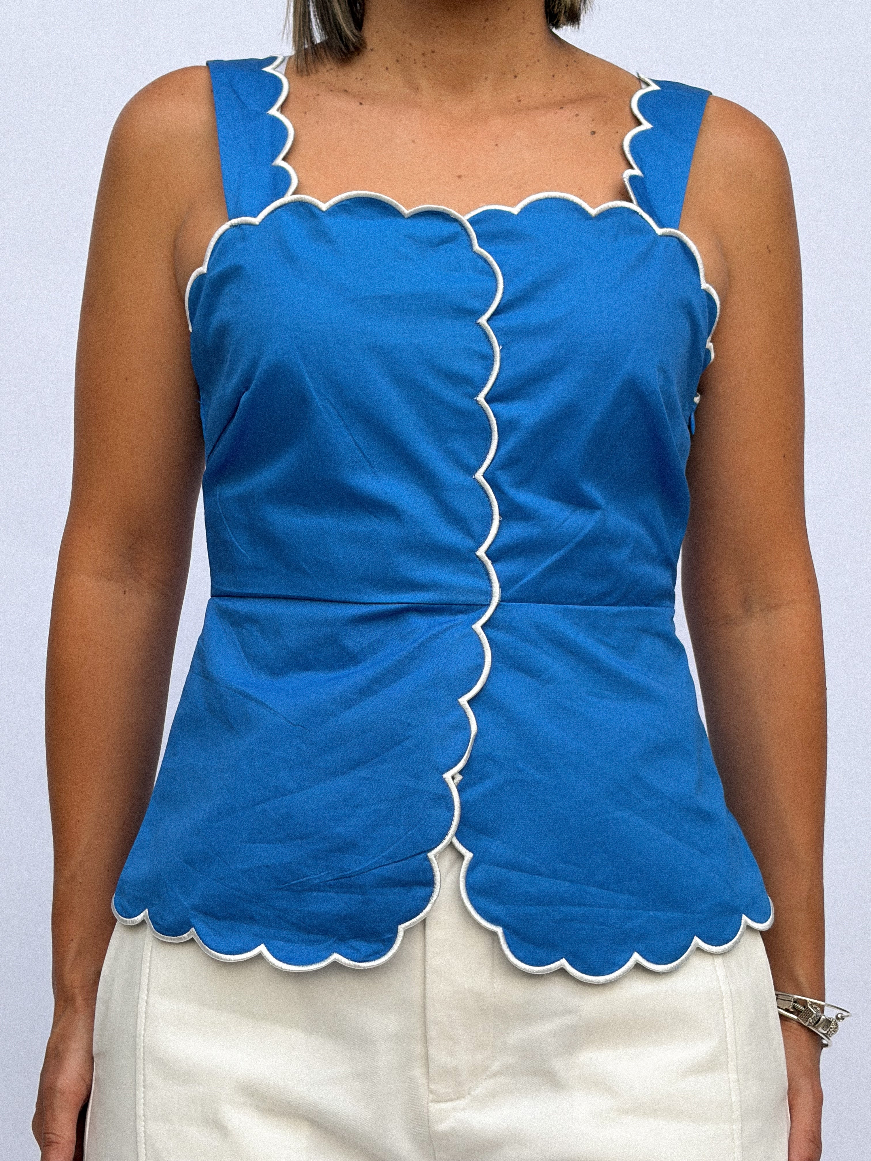 Blusa azul