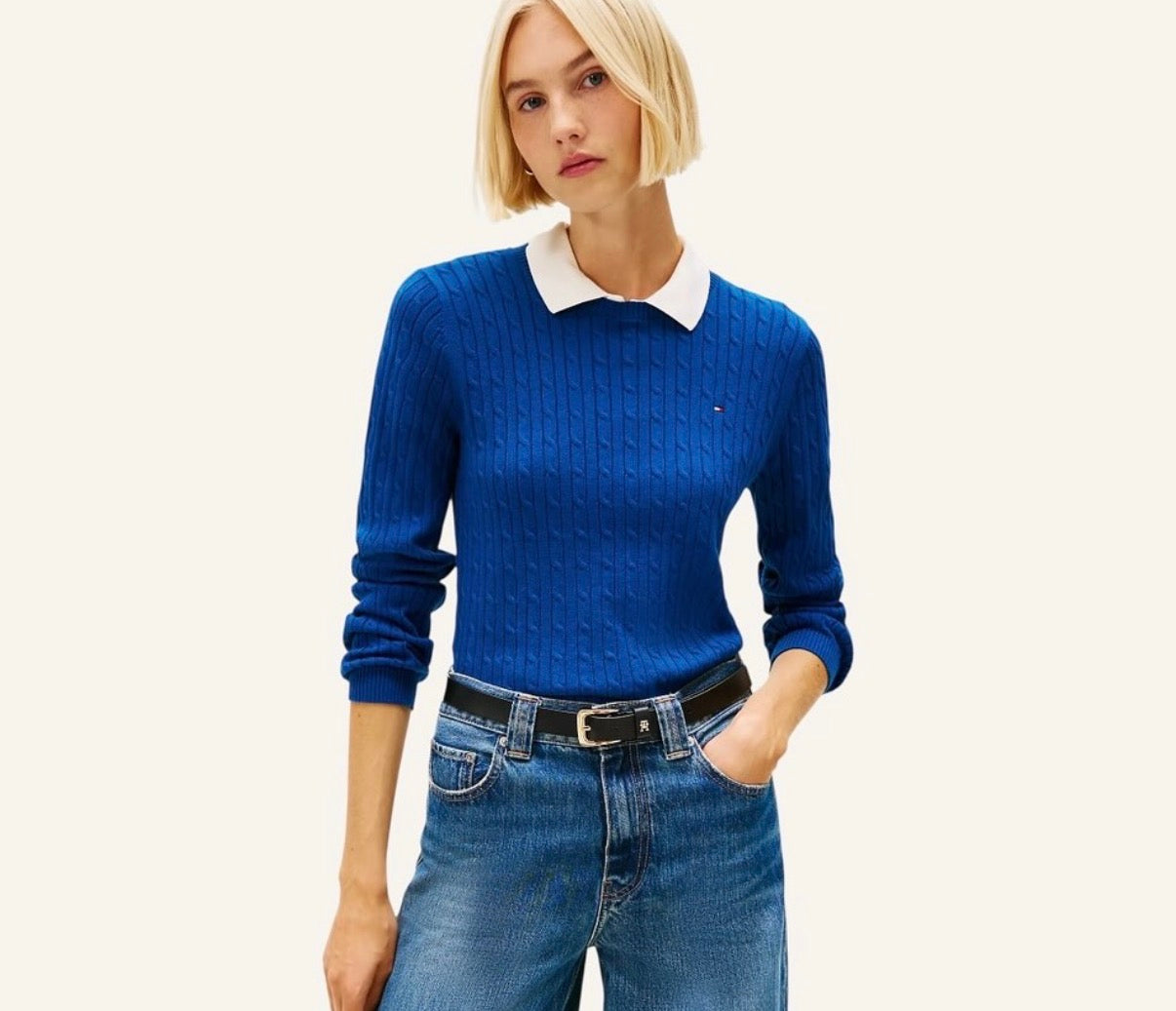 Abrigo tommy hilfiger azul