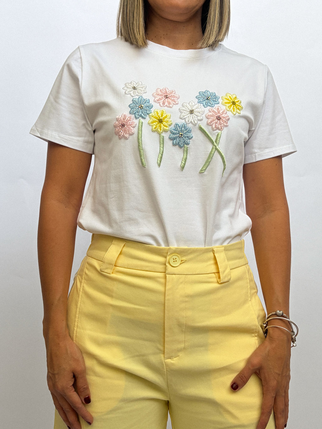 Blusa flores