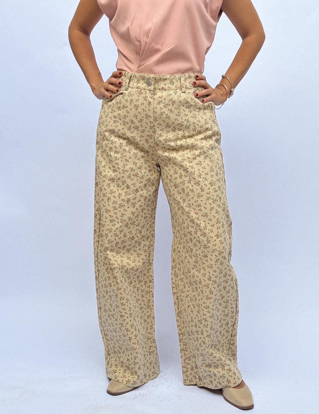 Pantalón flores