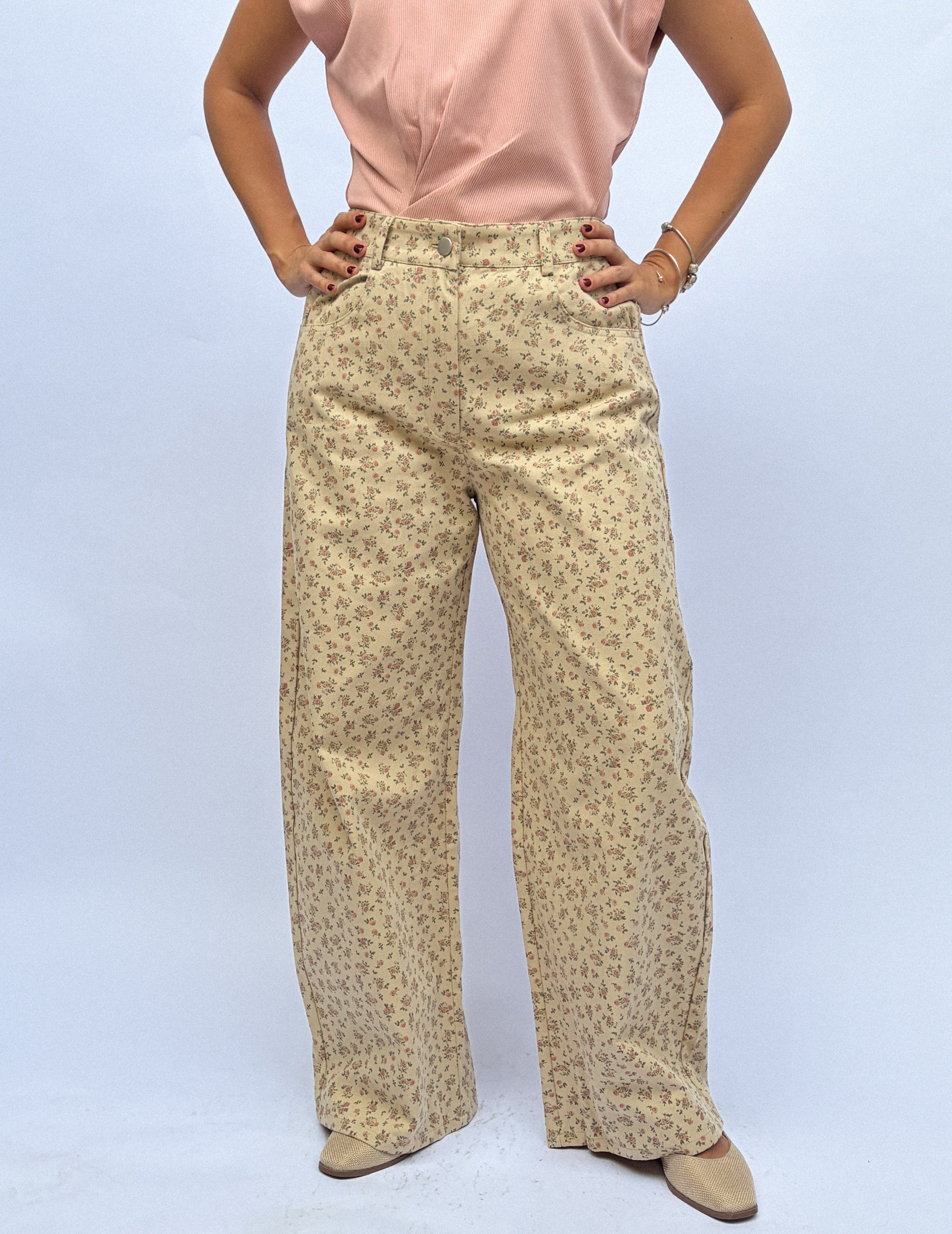 Pantalón flores