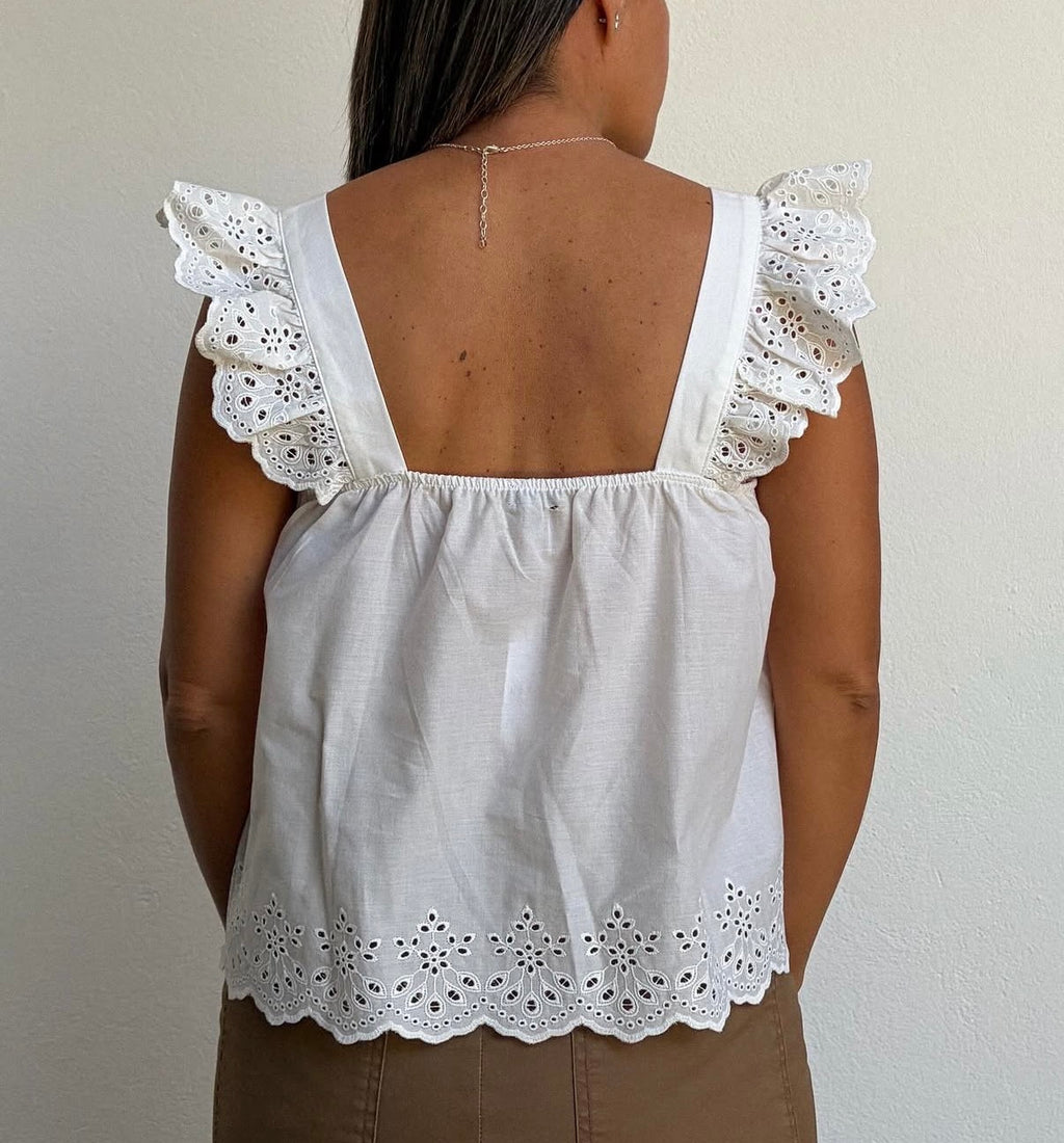 Blusa gap blanca