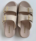 Sandalias beige