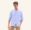 Camisa tommy hilfiger rayas celestes hombre
