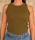 Blusa banana republic verde musgo