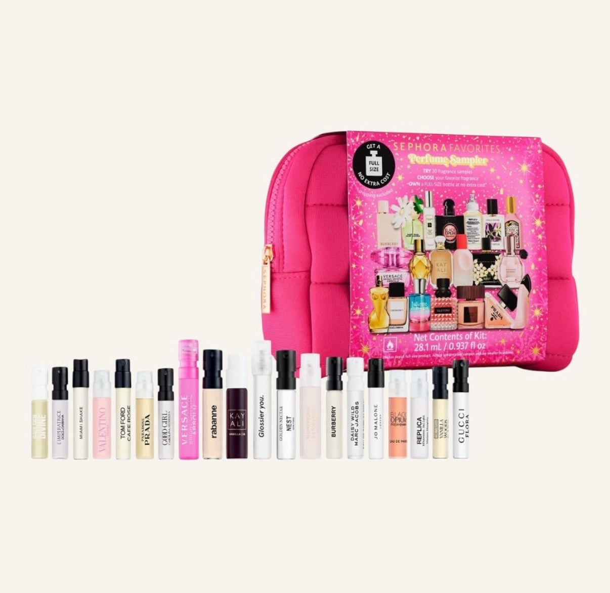 Set muestras de perfumes sephora