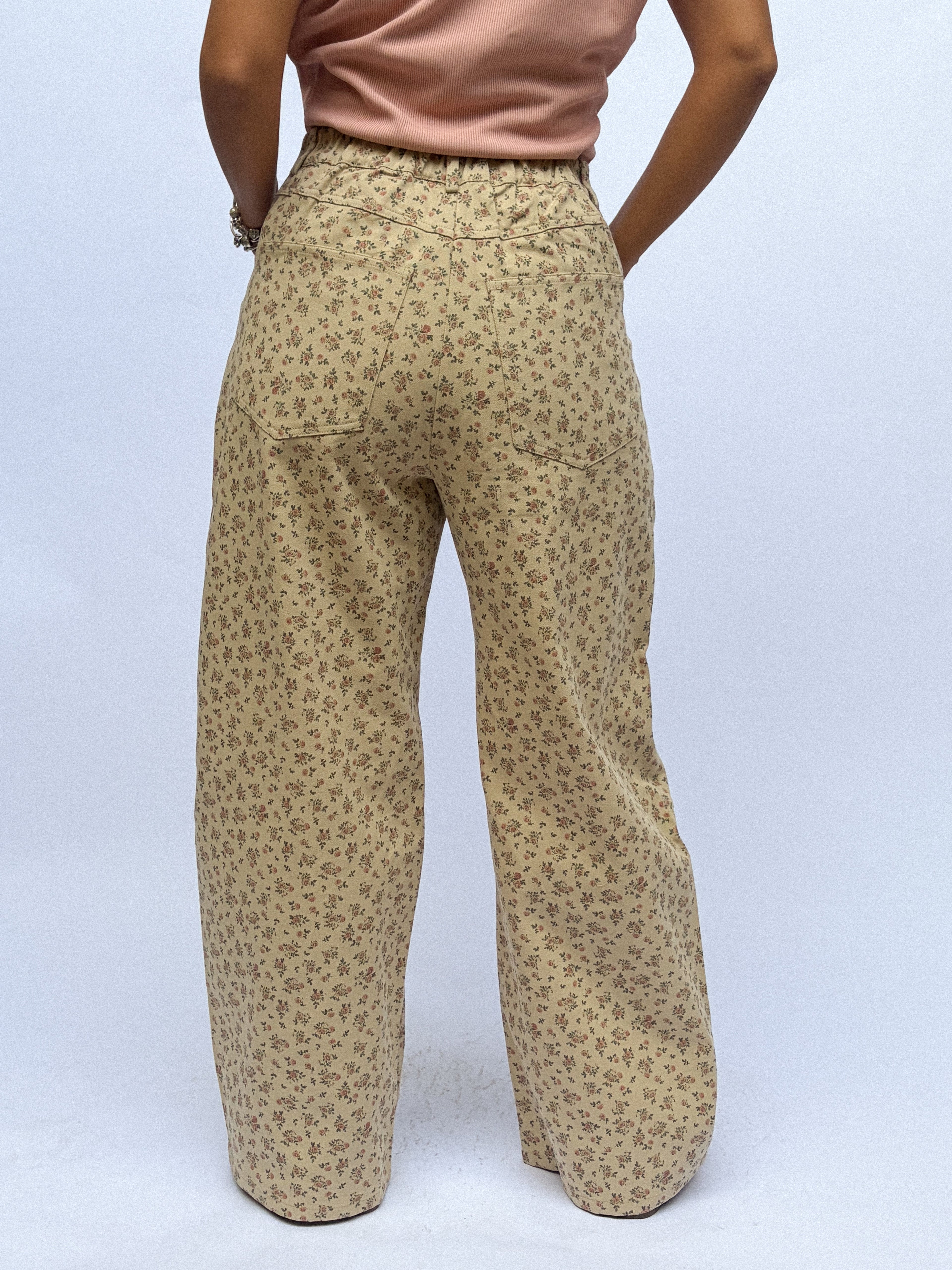 Pantalón flores