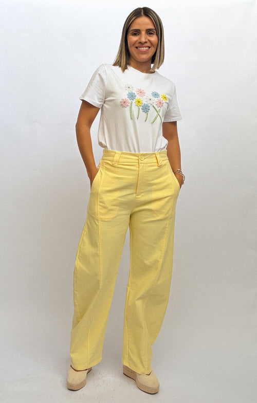 Blusa flores