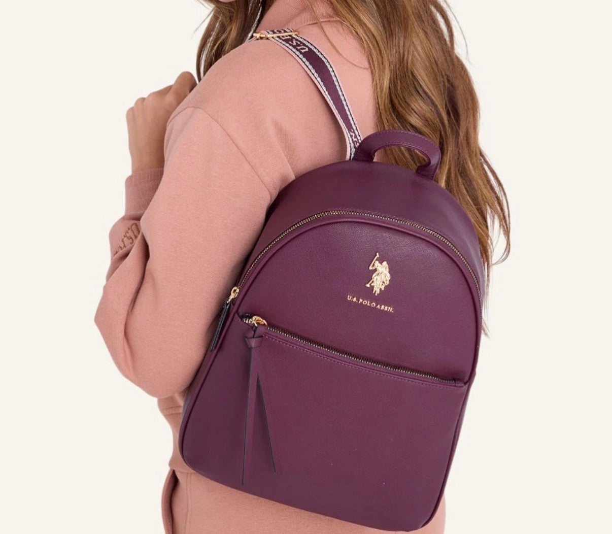 Mochila U.S. Polo Assn. vino