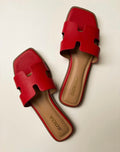 Sandalias rojas